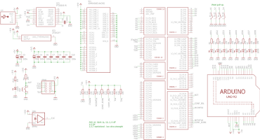 Schemat elektryczny płytki Rysino FPGA